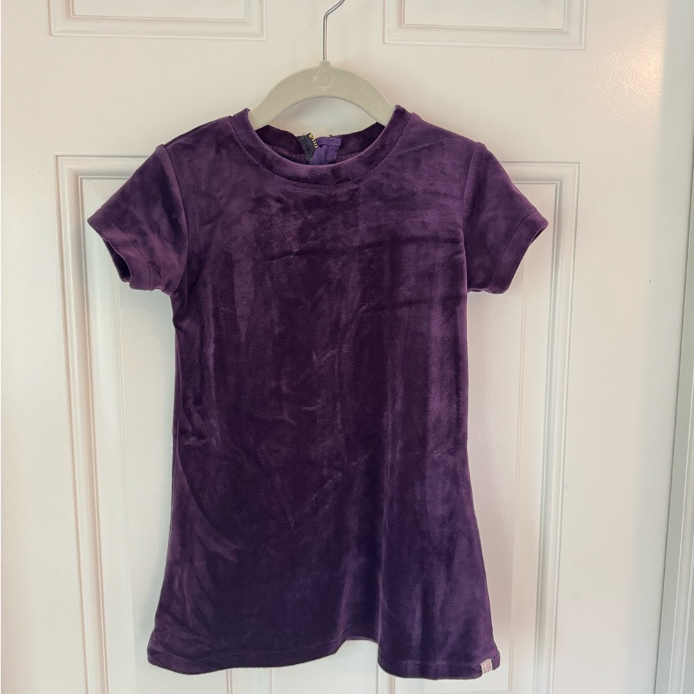 Purple Kids Velvet T-Shirt